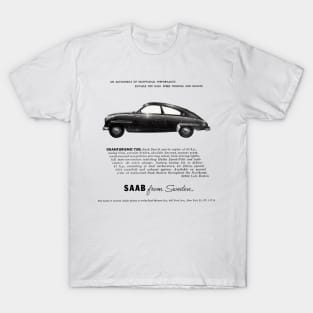 SAAB 96 - advert T-Shirt